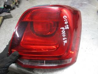 фонарь задний правый Volkswagen Polo 5 поколение 2012, 1.2 л., дизель, МКПП, хетчбэк 5 дв.