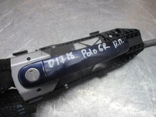 ручка наружная Volkswagen Polo 5 поколение 2012, 1.2 л., дизель, МКПП, хетчбэк 5 дв.