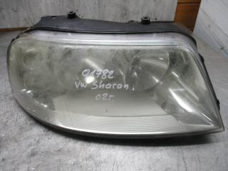 фара правая Volkswagen Sharan 1 поколение [рестайлинг] 2002, 1.9 л., дизель, МКПП, минивэн, 7M3941016AD