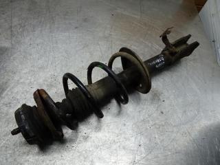 стойка передняя левая Dacia Sandero 1 поколение 2009, 1.4 л., бензин, МКПП, хетчбэк 5 дв.