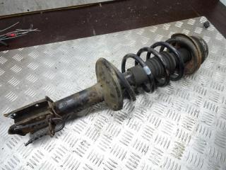 стойка передняя левая Dacia Sandero 1 поколение 2009, 1.4 л., бензин, МКПП, хетчбэк 5 дв.