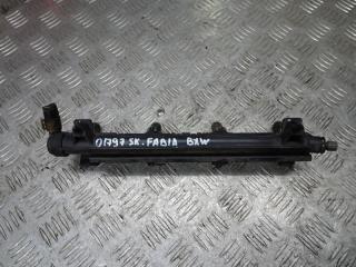 форсунка Skoda Fabia 2 поколение (5J) 2009, 1.4 л., бензин, МКПП, хетчбэк 5 дв., 036906031AG