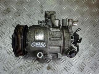 компрессор кондиционера Volkswagen Golf 4 поколение 2002, 1.6 л., бензин, МКПП, универсал, 6Q0820803D