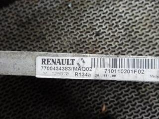 радиатор кондиционера Renault Scenic 1 поколение [рестайлинг] 2002, 1.6 л., бензин, МКПП, минивэн, 7700434383