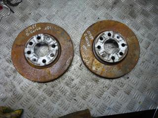 диск тормозной передний Opel Corsa D 2010, 1.2 л., бензин, МКПП, хетчбэк 5 дв.