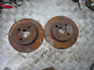 диск тормозной задний Opel Meriva 1 поколение (A) [рестайлинг] 2006, 1.3 л., дизель, МКПП, минивэн