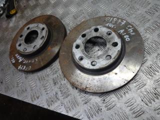 диск тормозной передний Chevrolet Aveo T250 [рестайлинг] 2010, 1.2 л., бензин, МКПП, хетчбэк 5 дв.