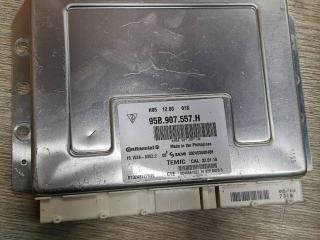 блок управления подвеской Porsche Macan 1 поколение 2018, 3.0 л., бензин, АКПП, полный привод, правый руль, 95B907557H