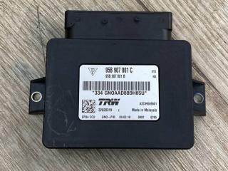 блок управления ручником Porsche Macan 1 поколение 2018, 3.0 л., бензин, АКПП, полный привод, правый руль, 95B907801C