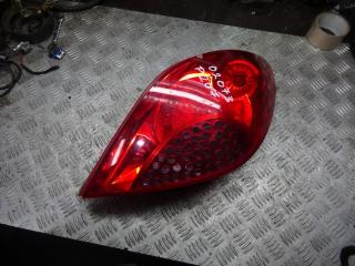фонарь задний правый Peugeot 207 1 поколение 2006, 1.6 л., дизель, МКПП, хетчбэк 5 дв.