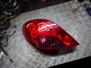 фонарь задний левый Peugeot 207 1 поколение 2006, 1.6 л., дизель, МКПП, хетчбэк 5 дв., 9649986680