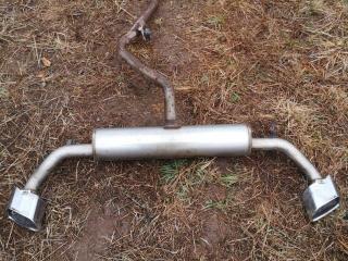 банка глушителя задняя BMW X5 F15 2015, 8509745, 850974503