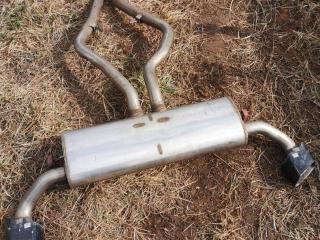 банка глушителя задняя BMW X5 F15 2017, дизель, 8576214