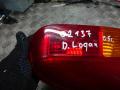 фонарь задний левый Dacia Logan 1 поколение 2005, 1.4 л., бензин, МКПП, седан - фото №2