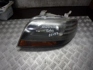 фара левая Chevrolet Kalos 2002, 1.4 л., бензин, МКПП, хетчбэк 5 дв.