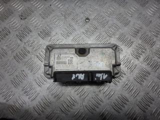 блок управления двигателем Volkswagen Polo 4 поколение [рестайлинг] 2008, 1.4 л., бензин, 03C906024AF