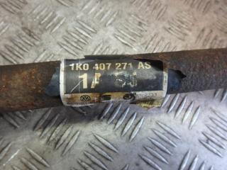 полуось передняя левая (приводной вал, ШРУС) Volkswagen Touran 1 поколение 2005, 1.6 л., бензин, 1K0407271AS