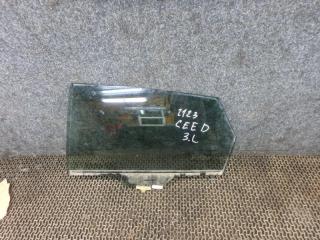 стекло двери задней левой Kia Ceed 2 поколение 2014, 1.6 л., дизель, АКПП, универсал