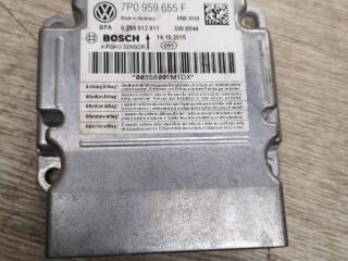 блок AirBag Porsche Cayenne 958 [рестайлинг] 2016, 3.0 л., дизель, правый руль, 7P0959655F