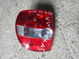 фонарь задний левый Volkswagen Fox 2 поколение 5Z 2006, 1.2 л., бензин, хетчбэк 5 дв.