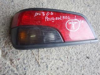 фонарь задний левый Peugeot 306 1 поколение [рестайлинг] 1999, седан