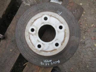 диск тормозной задний Ford Focus 2 поколение 2007, 1.6 л., дизель, МКПП, универсал
