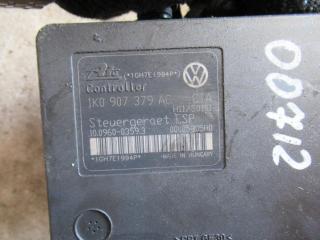 блок ABS Skoda Octavia 1 поколение [рестайлинг] 2006, 1.9 л., дизель, АКПП, универсал, 1K0907379AC