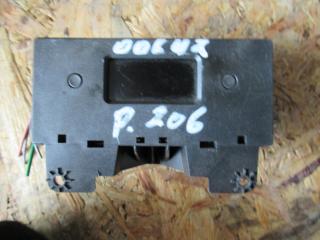 дисплей Peugeot 206 1 поколение 2000, 1.1 л., бензин, МКПП, хетчбэк 5 дв., 96250976ZR, 02432219901