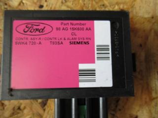 блок управления центральным замком Ford Focus 1 поколение 1999, 1.8 л., бензин, МКПП, универсал, 98AG15K600AA