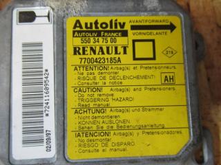 блок AirBag Renault Megane 1 поколение 1998, 1.6 л., бензин, МКПП, хетчбэк 5 дв., 7700423185A