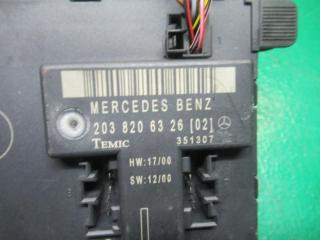 блок комфорта Mercedes-Benz C-Класс W203/S203/CL203 2001, 2.0 л., бензин, МКПП, хетчбэк 5 дв., 2038206326