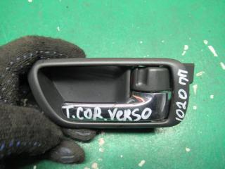 ручка внутренняя передняя правая Toyota Corolla Verso 2 поколение AR10 2007, 2.2 л., дизель, МКПП, минивэн, 692050F010