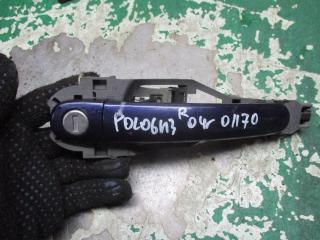 ручка наружная Volkswagen Polo 4 поколение 2002, 1.4 л., бензин, МКПП, хетчбэк 5 дв.