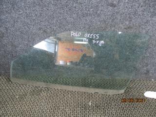 стекло двери передней левой Volkswagen Polo 3 поколение 1995, 1.3 л., бензин, МКПП, хетчбэк 5 дв.