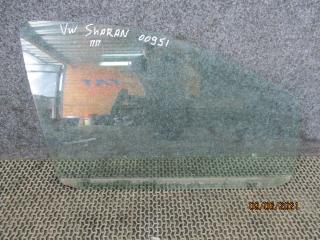 стекло двери передней правой Volkswagen Sharan 1 поколение [рестайлинг] 2002, 1.8 л., бензин, МКПП, минивэн