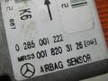 блок AirBag Mercedes-Benz A-Класс W168 1998, 1.4 л., бензин, МКПП, хетчбэк 5 дв., 0018203126, 0285001222 - фото №3