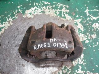 суппорт передний левый Renault Megane 2 поколение 2005, 1.9 л., дизель, МКПП, хетчбэк 5 дв.