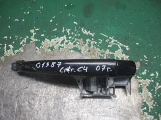 ручка наружная задняя левая Citroen C4 Grand Picasso 1 поколение 2007, 2.0 л., дизель, АКПП, минивэн