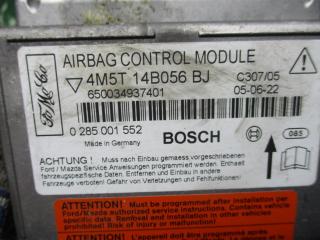блок AirBag Ford Focus 1 поколение [рестайлинг] 2005, 2.0 л., дизель, МКПП, хетчбэк 5 дв., 4M5T14B056BJ