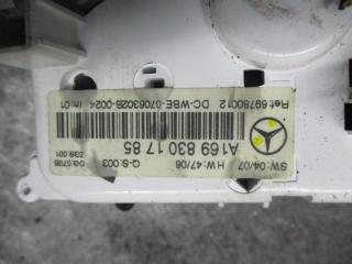 блок управления печки / климат-контроля Mercedes-Benz A-Класс W169 2007, 1.7 л., бензин, МКПП, хетчбэк 5 дв., A1698301785