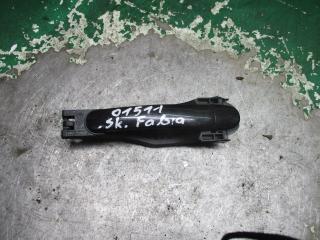 ручка наружная задняя левая Skoda Fabia 1 поколение [рестайлинг] 2007, 1.9 л., дизель, МКПП, универсал