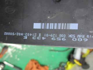 блок комфорта Skoda Fabia 1 поколение [рестайлинг] 2005, 1.2 л., бензин, МКПП, хетчбэк 5 дв., 6Q0959433E