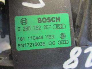 педаль Volkswagen Lupo 1 поколение 2000, 1.4 л., бензин, МКПП, хетчбэк 5 дв., 6N1721503E