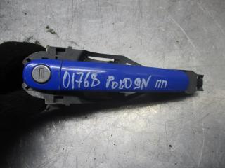 ручка наружная Volkswagen Polo 4 поколение 2004, 1.2 л., бензин, МКПП, хетчбэк 5 дв.