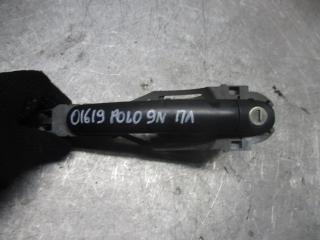 ручка наружная Volkswagen Polo 4 поколение 2003, 1.2 л., бензин, МКПП, хетчбэк 5 дв.