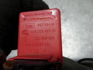 сопротивление печки Volkswagen Sharan 1 поколение [рестайлинг] 2002, 1.9 л., дизель, МКПП, минивэн, 1J0907521