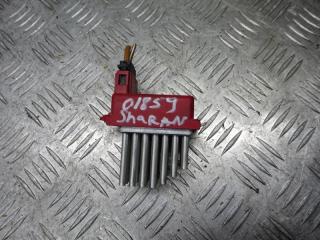 сопротивление печки Volkswagen Sharan 1 поколение 2000, 1.9 л., дизель, МКПП, минивэн, 1J0907521