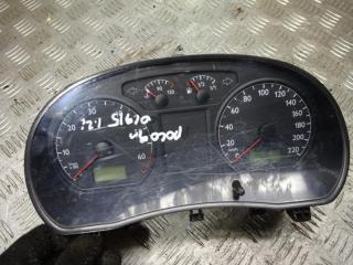 щиток приборов (приборная панель) Volkswagen Polo 4 поколение 2003, 1.2 л., бензин, МКПП, хетчбэк 5 дв., 6Q0920800P