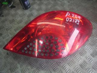 фонарь задний правый Peugeot 207 1 поколение [рестайлинг] 2011, 1.4 л., бензин, МКПП, хетчбэк 5 дв.