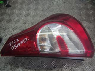 фонарь задний правый Dacia Sandero 1 поколение 2010, 1.4 л., бензин, МКПП, хетчбэк 5 дв.